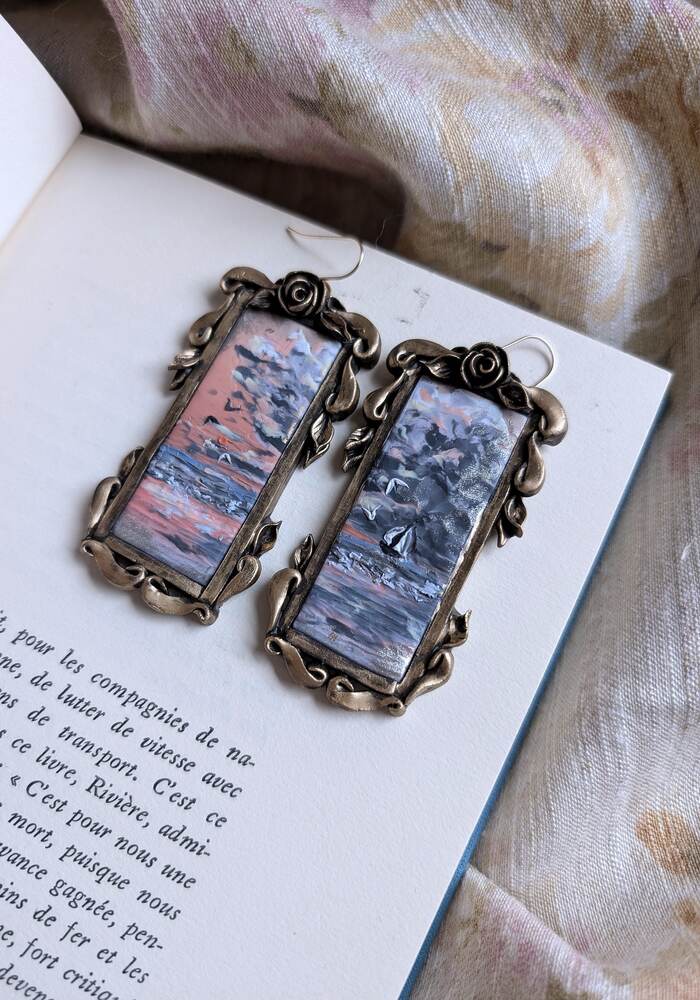The storm is coming - earrings