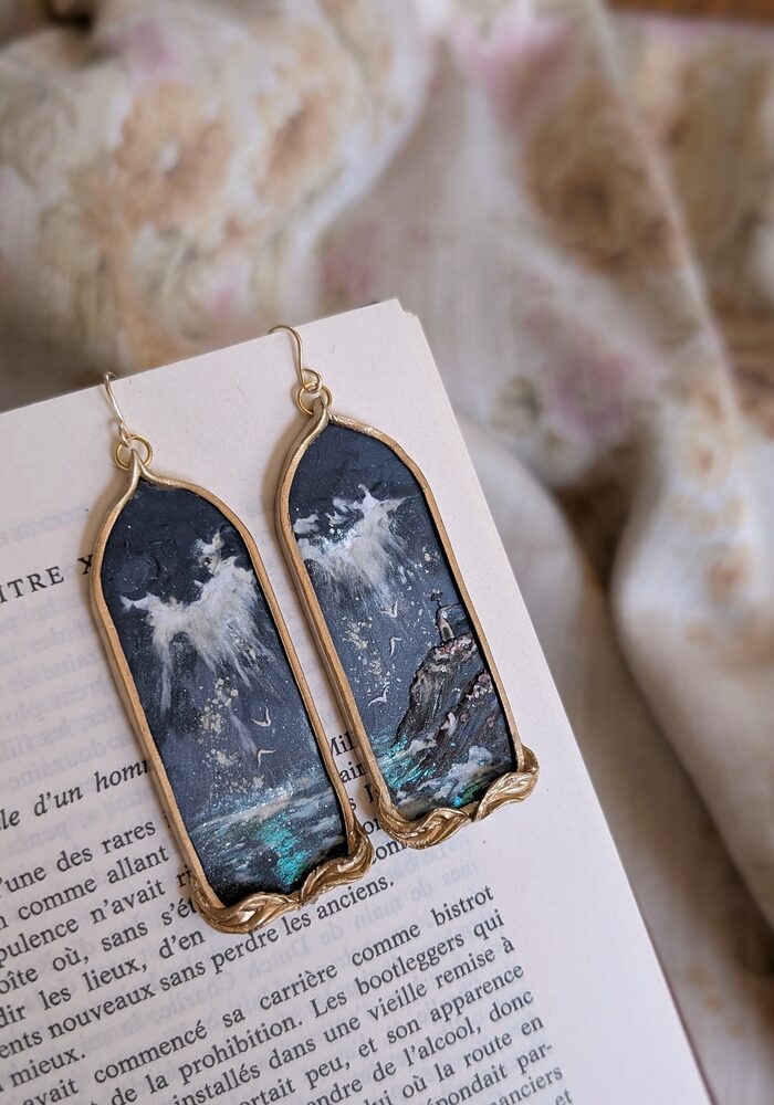 The holy light - earrings